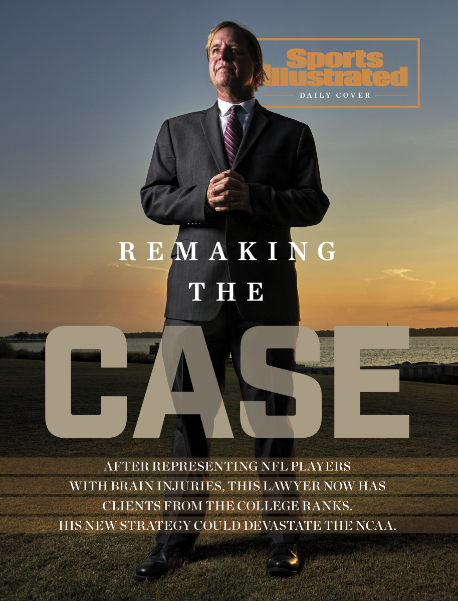 Jason Luckasevic was the first lawyer to sue the NFL over concussions; now he's taking on the NCAA.